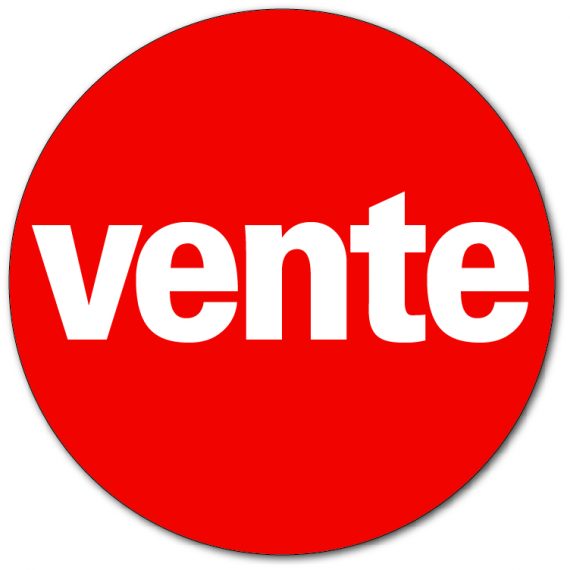 Vente en boutique de 25 à 40%
